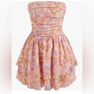 Floral Pink and Purple Dress